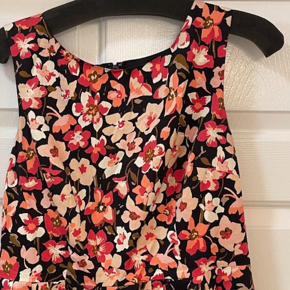Talbots Size 10 Pleated Floral Women's Dress - Picture 6 of 9